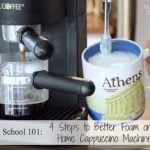 How to Make Better Foam on a Home Cappuccino Machine - An Oregon Cottage